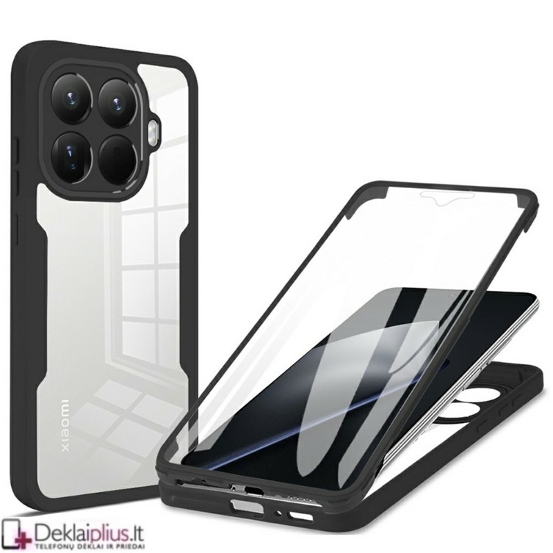 360 laipsnių smūgiams atsparus dėklas (Xiaomi 15T Pro) 360 laipsnių smūgiams atsparus dėklas (Xiaomi 15T Pro)